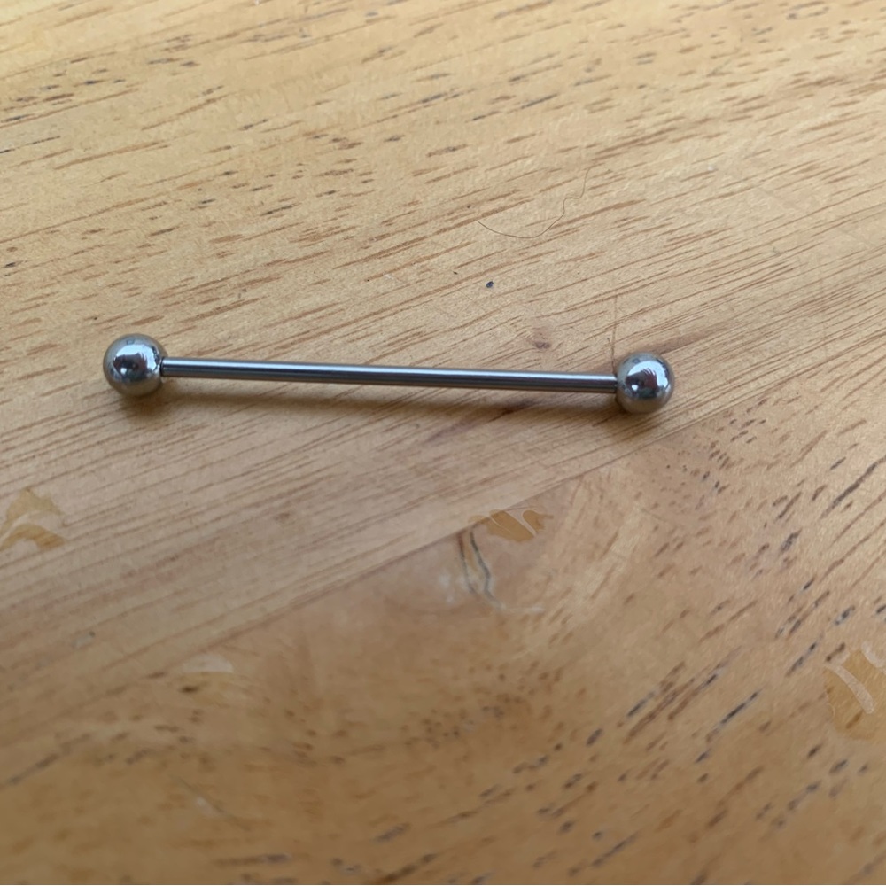 Stainless steel earring